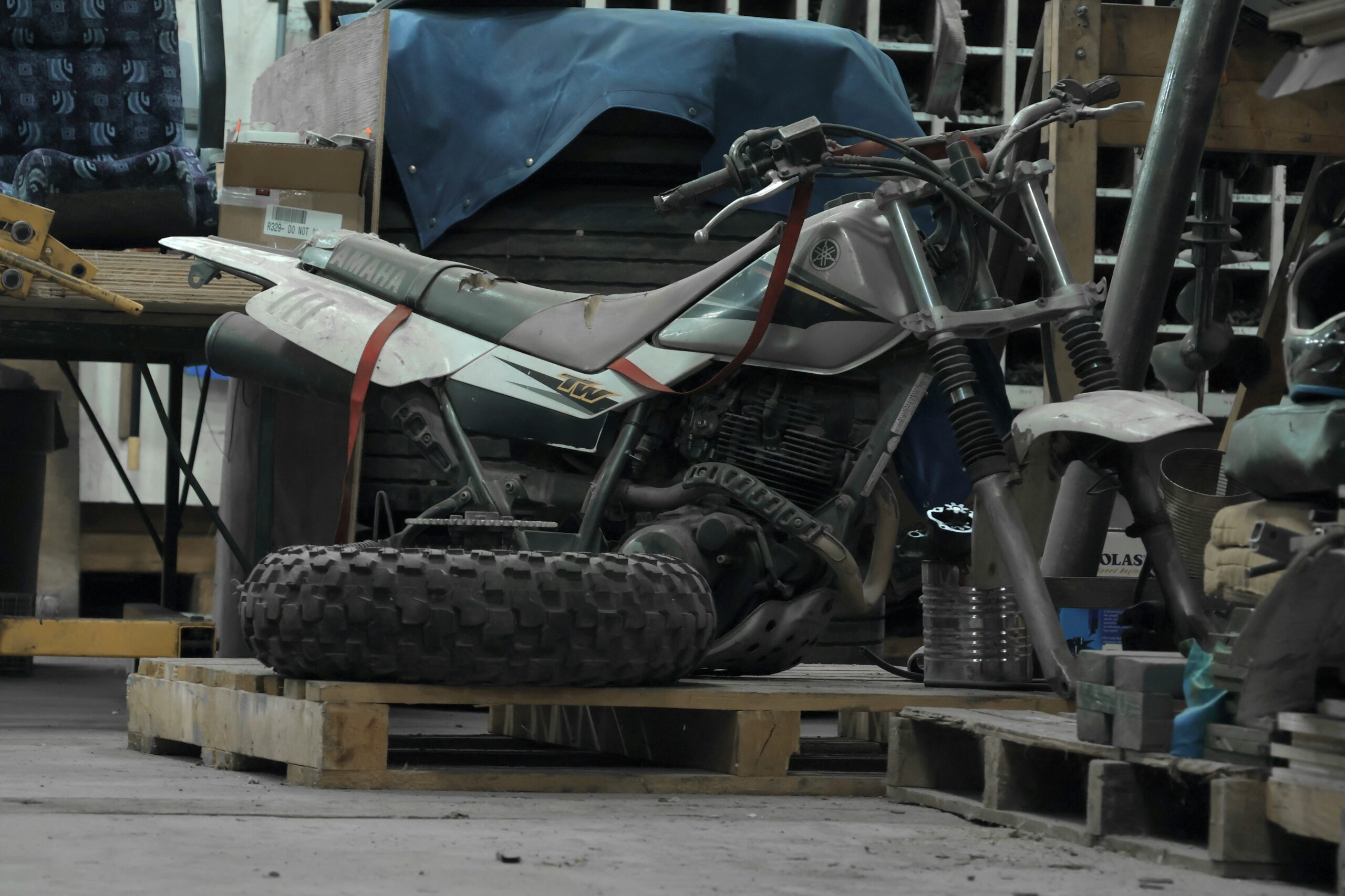 MotoGP Crash Scene Showing Rider Falling Off Bike
