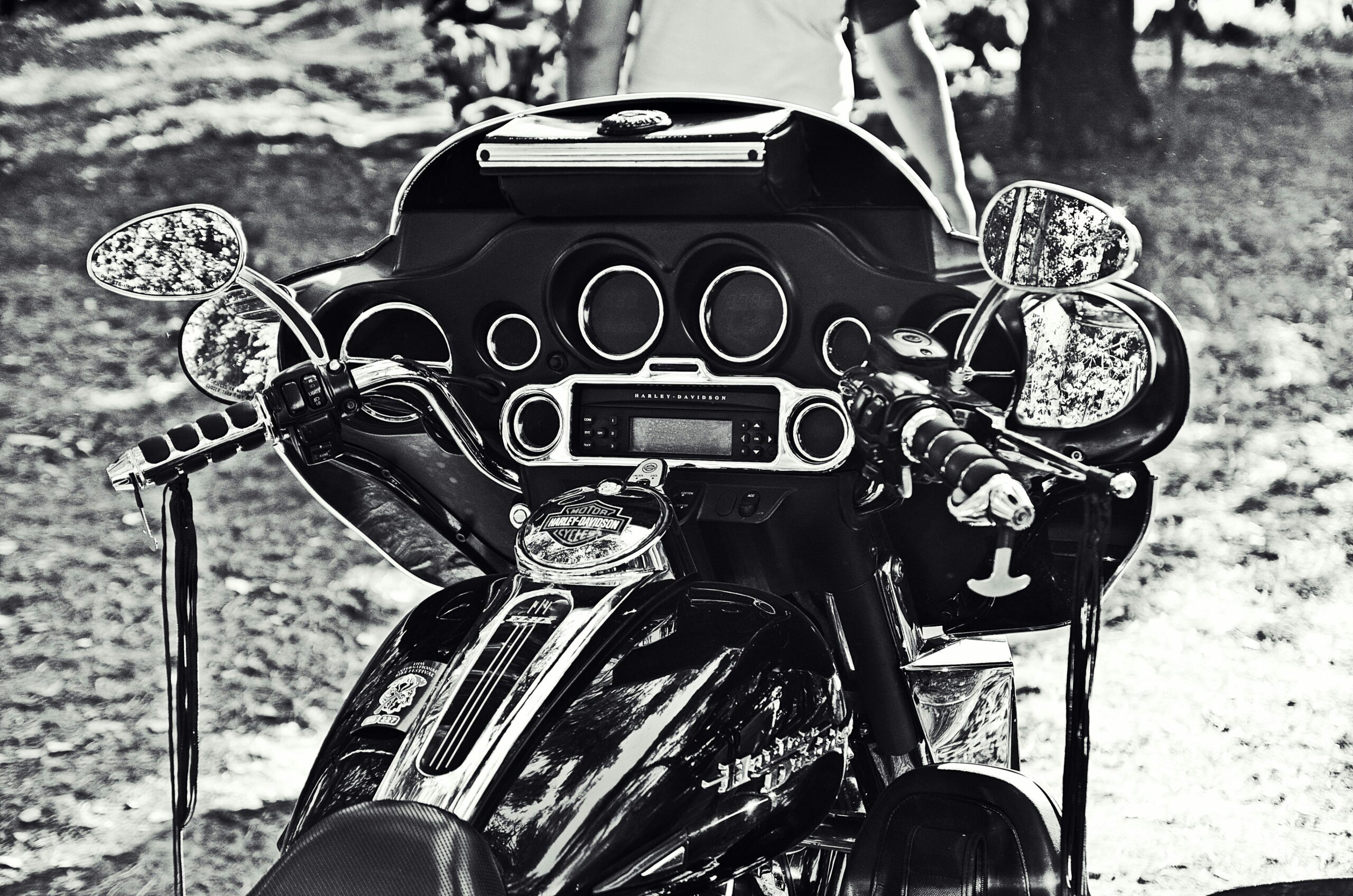 A close-up shot of a MotoGP bike engine showing intricate components