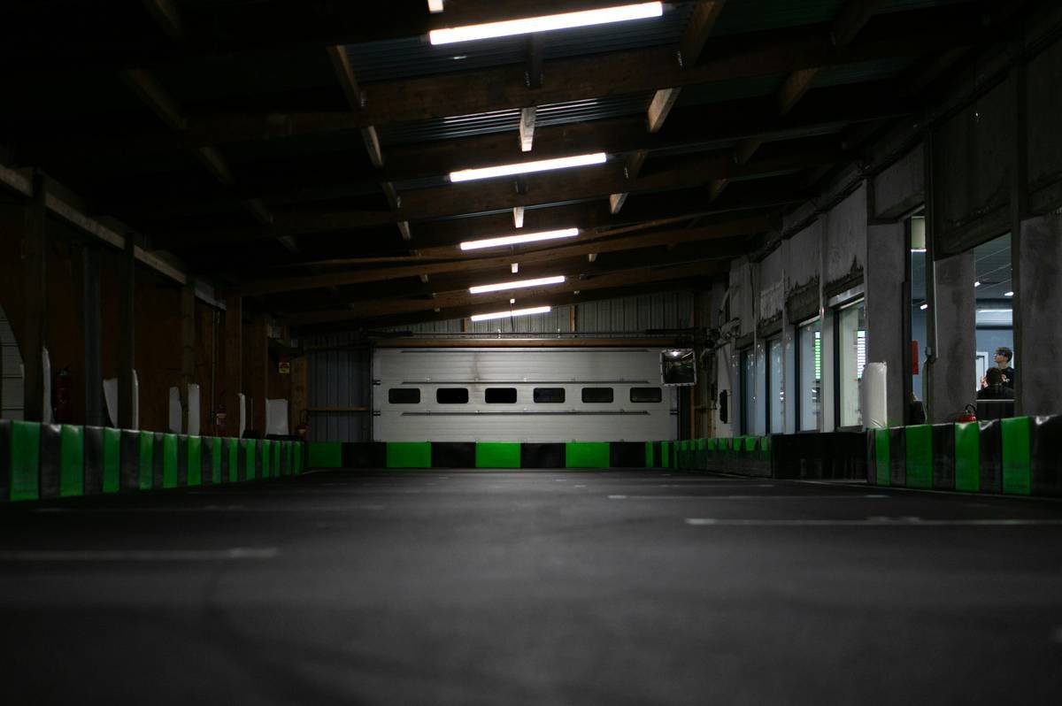 Close-up shot of Phillip Island pit exit, emphasizing challenging corners ahead.