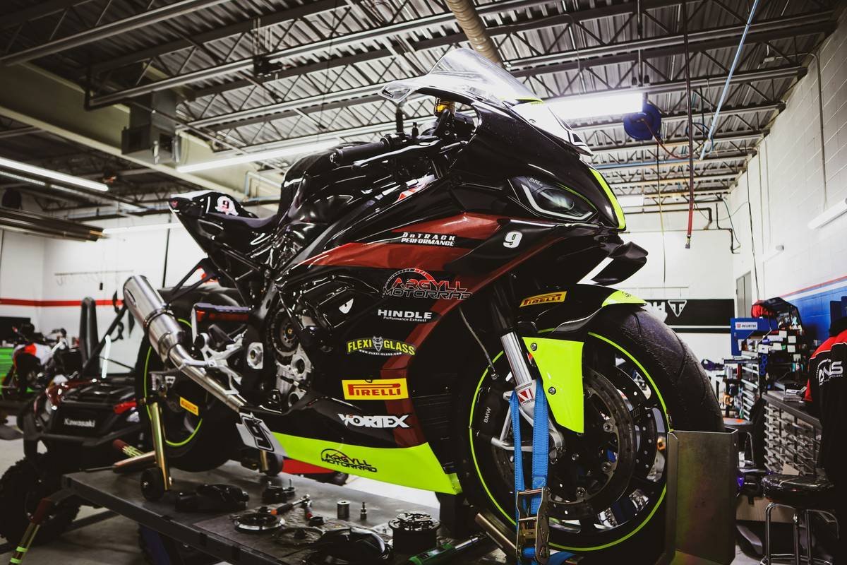 Side-by-side comparison of Yamaha and Ducati MotoGP bike frames